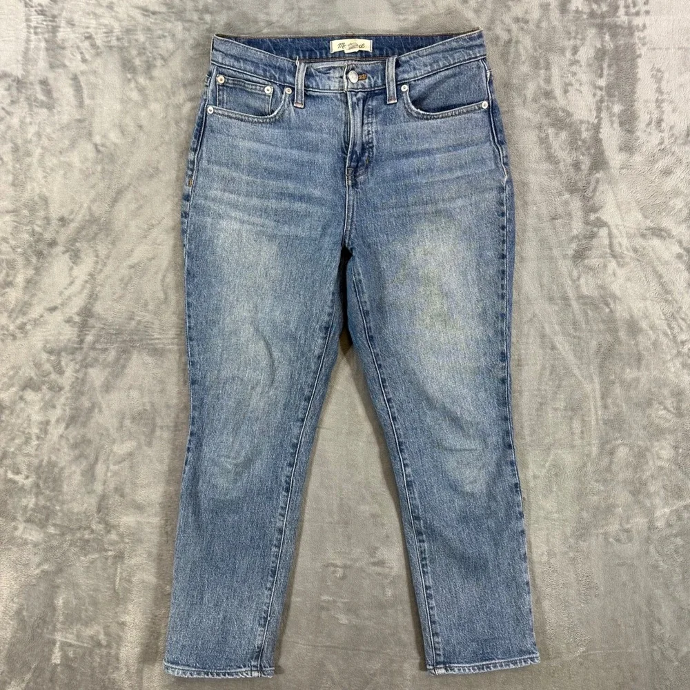 Madewell‎ The Perfect Vintage Jean Women's Size 26P Blue Denim Pants